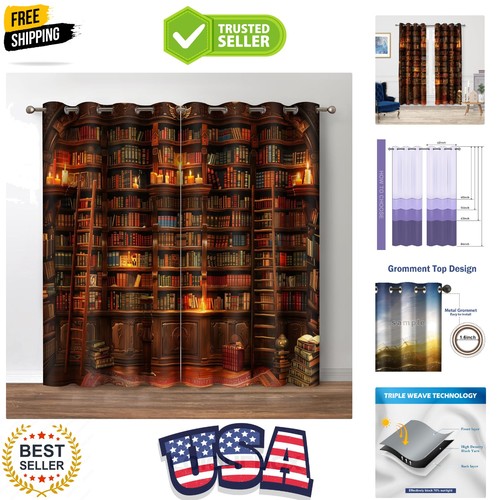 Vintage bookshelf blackout - vintage,