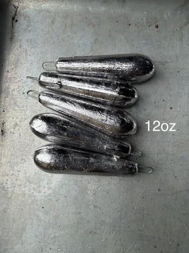 12oz boat fishing lead - 5x,