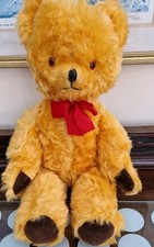 Vintage 1960s Golden Pedigree Jointed Teddy Bear 18 inches PRISTINE CONDITION 