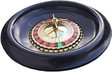 LARGE 16 INCH ROULETTE WHEEL WITH BALLS