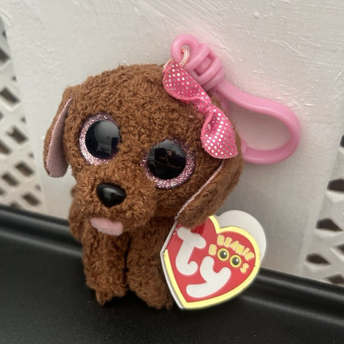 Beanie boo maddie - boo, brown