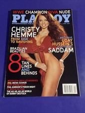 Play Boy Magazine April 2005