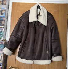 Firetrap Faux Leather  Bomber