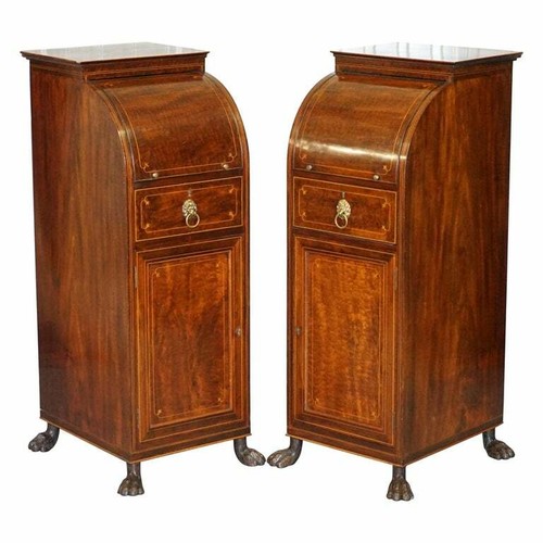 Pair antique regency flamed - pair, of