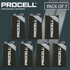 7 x Procell Professional Use