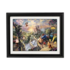 BEAUTY AND THE BEAST Framed