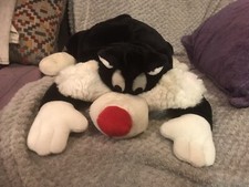 Novelty Plush Foot Warmer Sylvester The Cat Inc Hot Water Bottle Pocket 21”