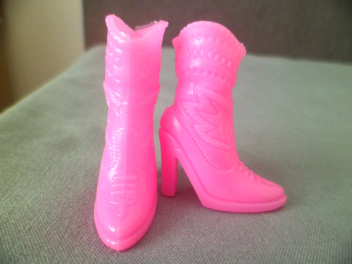 Pair pink neon cowboy - ,