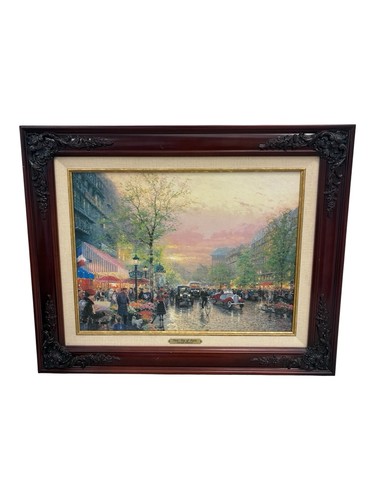 Thomas kinkade paris city - kinkade,