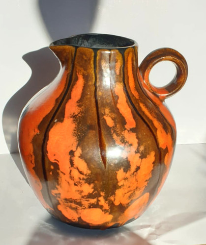Pottery vase pitcher ceramano - pottery,