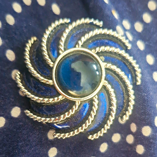 Avon signed silver tone - signed,