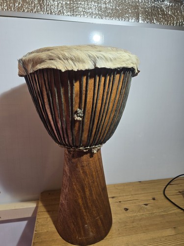 Vintage djembe african drum - african,