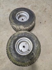 20 8.00 8 hayter heritage ride on rear mower Garden wheels Tyres rear back pair