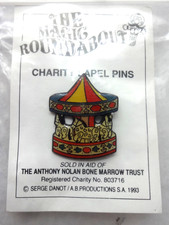 THE MAGIC ROUNDABOUT - Vintage - PIN BADGE