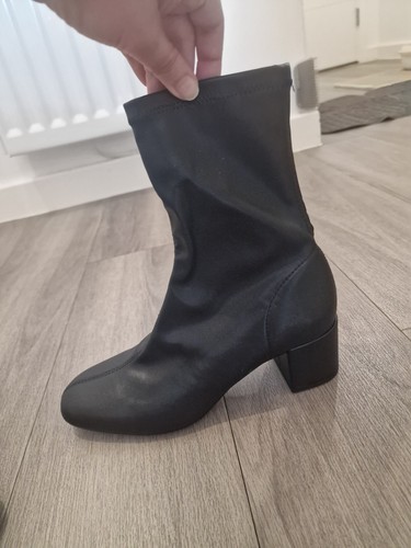 Zara women black sock - zara, ankle