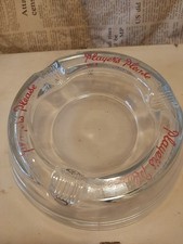 VINTAGE Glass Pub Ashtray