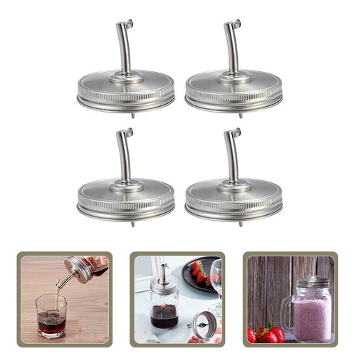 4pcs jar spout lids - jar,