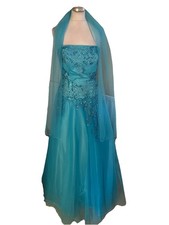 YVE LONDON TURQUOISE BEADED &