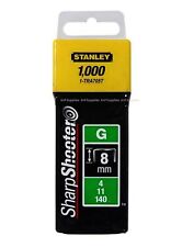 STANLEY 8mm Heavy Duty Staples Type G 4,11,140 (1-TRA705T)