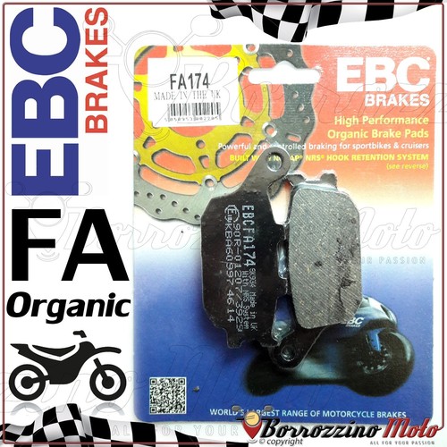 Brake pads rear - brake, organic