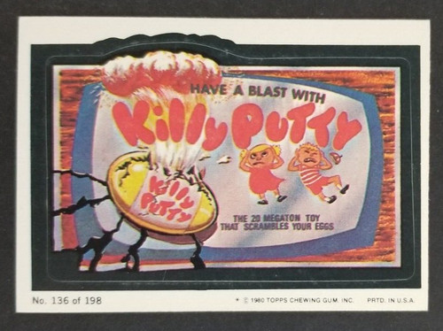 Killy silly putty 1980 - silly,