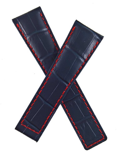 Navy red crocodile - navy/red,