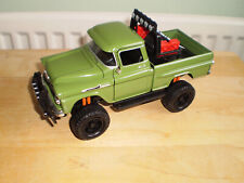 MOTORMAX 1/24 DIECAST CHEVROLET APACHE FLEETSIDE 1958 PICK UP TRUCK MINT