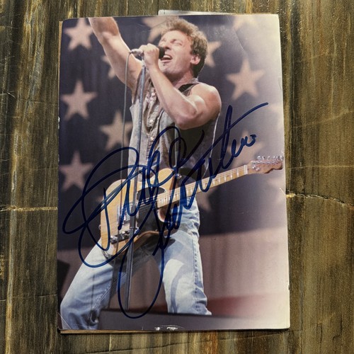 Bruce springsteen signed - springsteen,