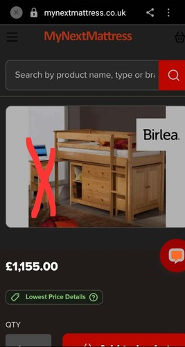 Birlea midi cabin bed - birlea,