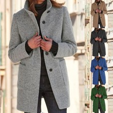 Long Sleeve Coat Retro
