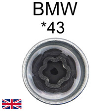 BMW Replacement Locking Wheel Nut Key Number 43 - UK Seller