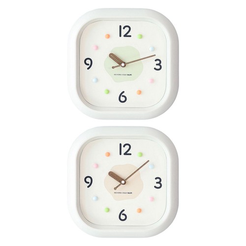 Modern wall clock square - wall,