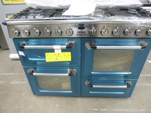 Smeg range cooker steel - cooker, st/steel