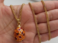 Beautiful Vintage Red & Orange