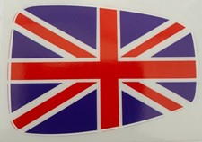 Union jack mirror sticker