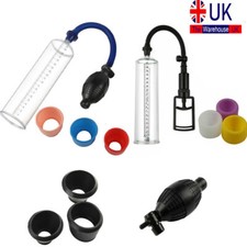 Penis Pump Extender Soft Replacement Delay Enlarger Vacuum Enlargement Slave SM