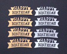 Happy Birthday sentiment die