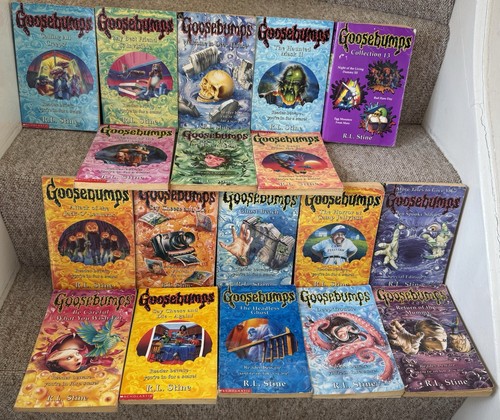 18x goosebumps books bundle - goosebumps,