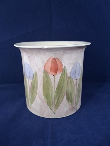 Jersey pottery tulip design - pottery,