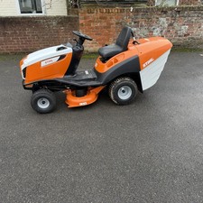 Sthil ride on petrol lawn