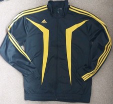 Adidas Jacket Black And Yellow