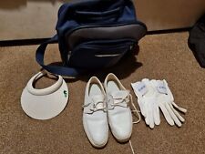 Womens Bowls Shoes Size 5, Bag, Gloves And Cap