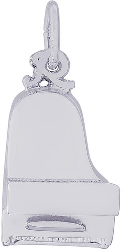 Baby grand piano charm - piano, by