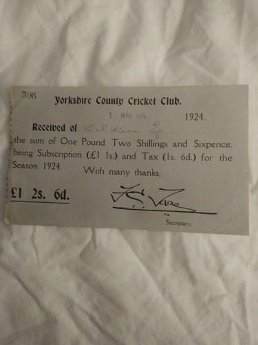 Yorkshire county cricket club - cricket,