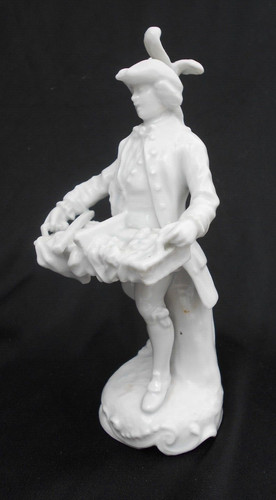 German porcelain figure street - porcelain,