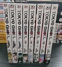 Manga Tokyo Ghoul 1-3 & :Re 1,2,3,4,7 English Sui Ishida Bundle