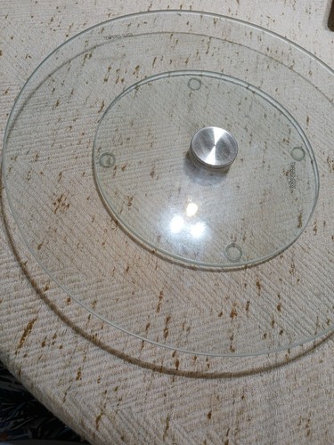 Lazy susan glass - lazy, 12