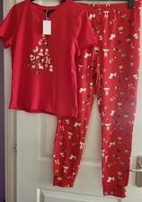 Lipsy Red Christmas Pyjamas