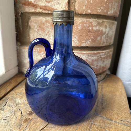 Vintage cobalt blue - blue, glass