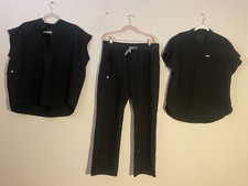 FIGS  Womens Black Sz Large